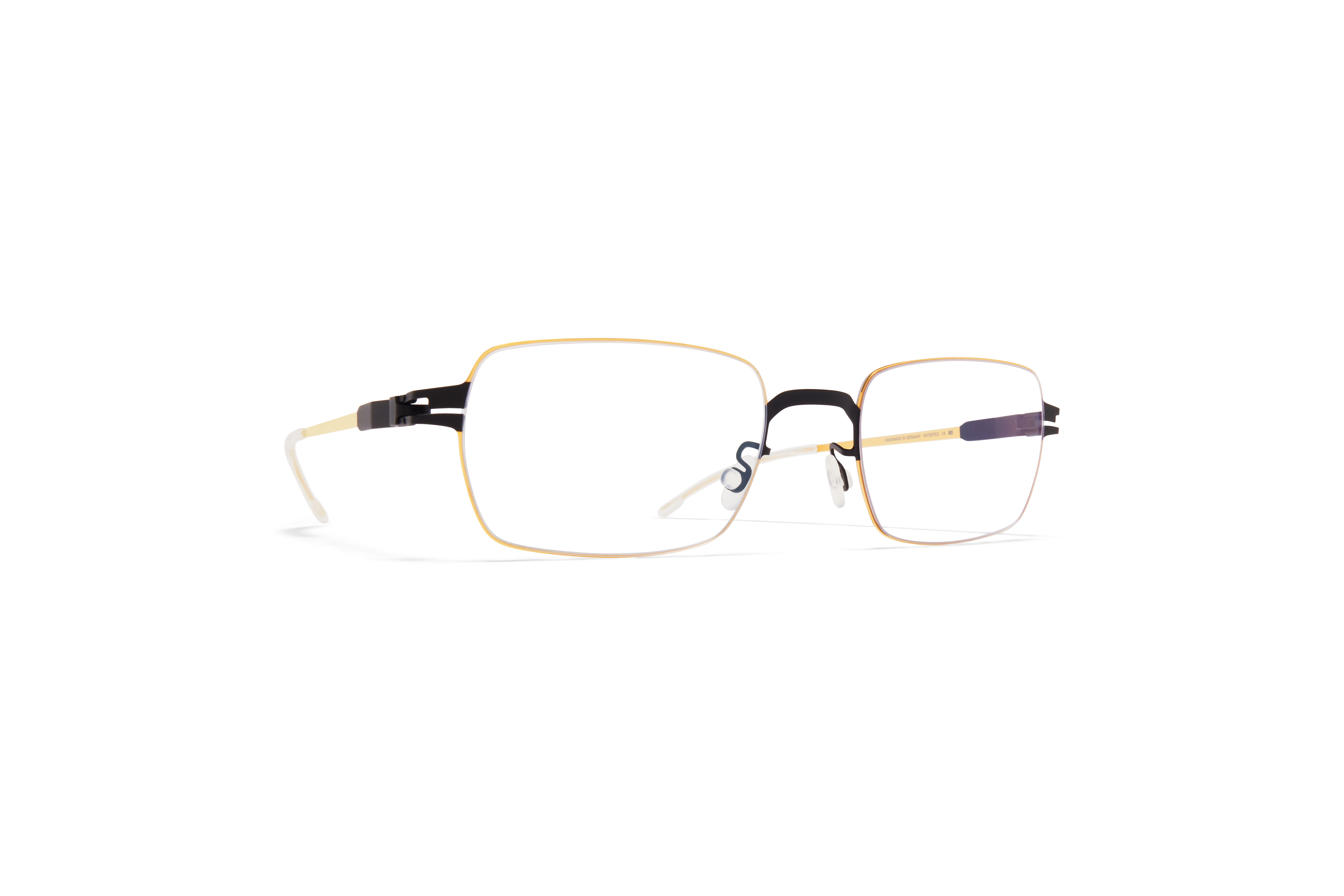 ASGER - Black/Glossy Gold alternate angle