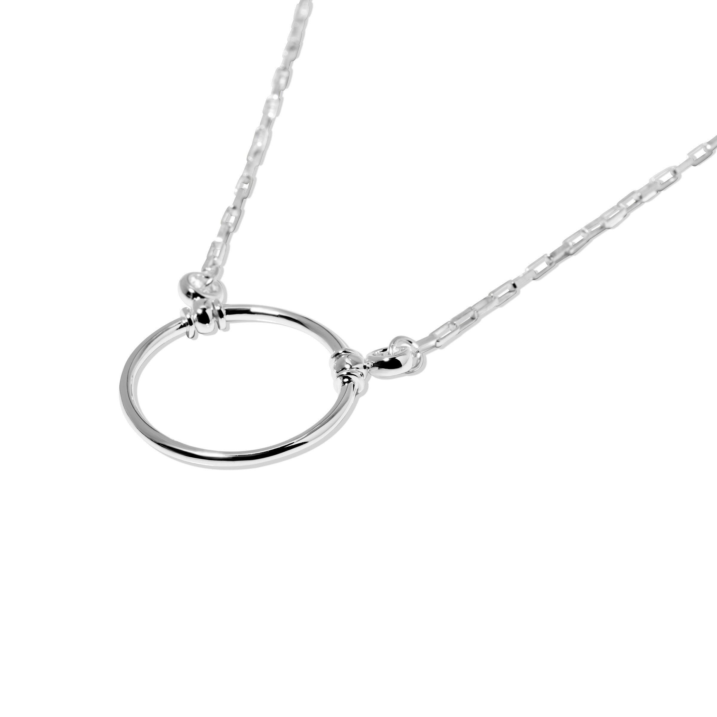 The Agnes in Silver 15" view 1