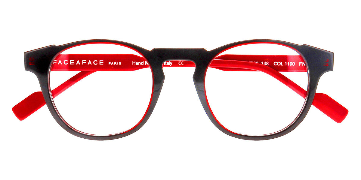 Red Transparent and Black