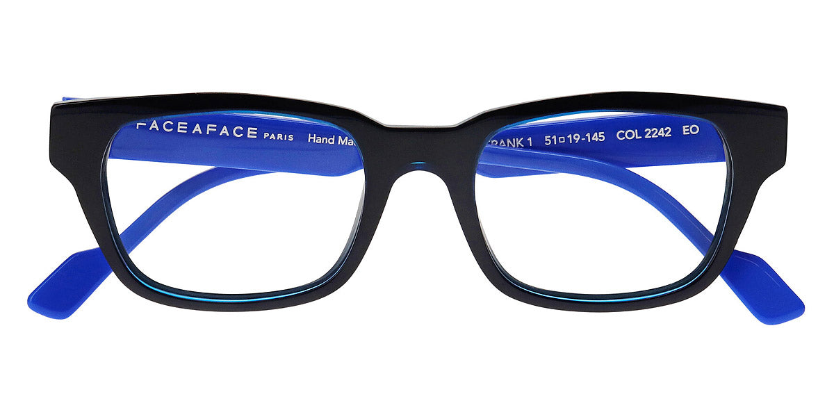 Blue Transparent to Black