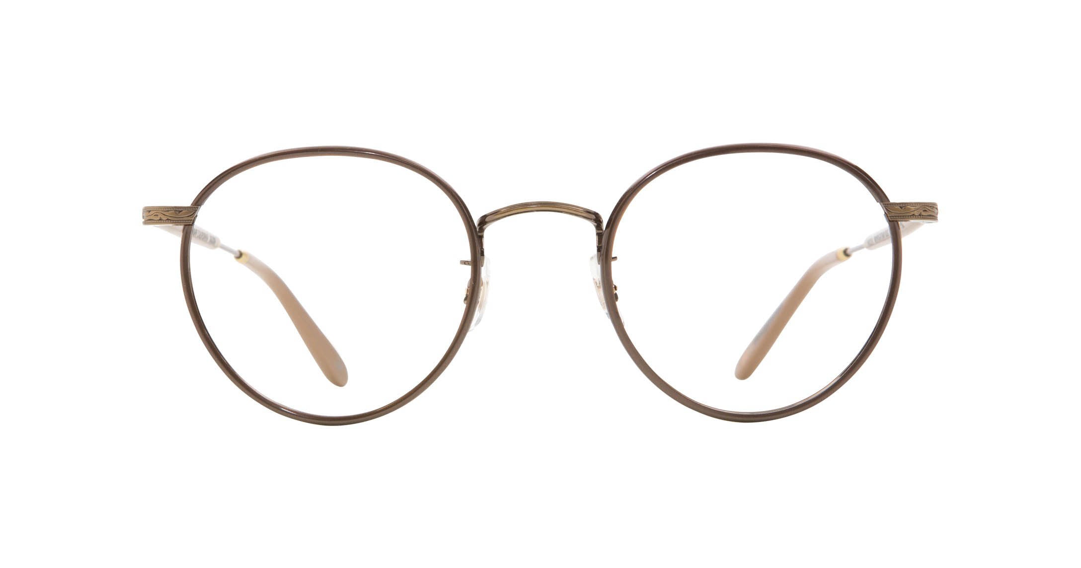 Brown Pearl-Brushed Gold-Powder Mauve