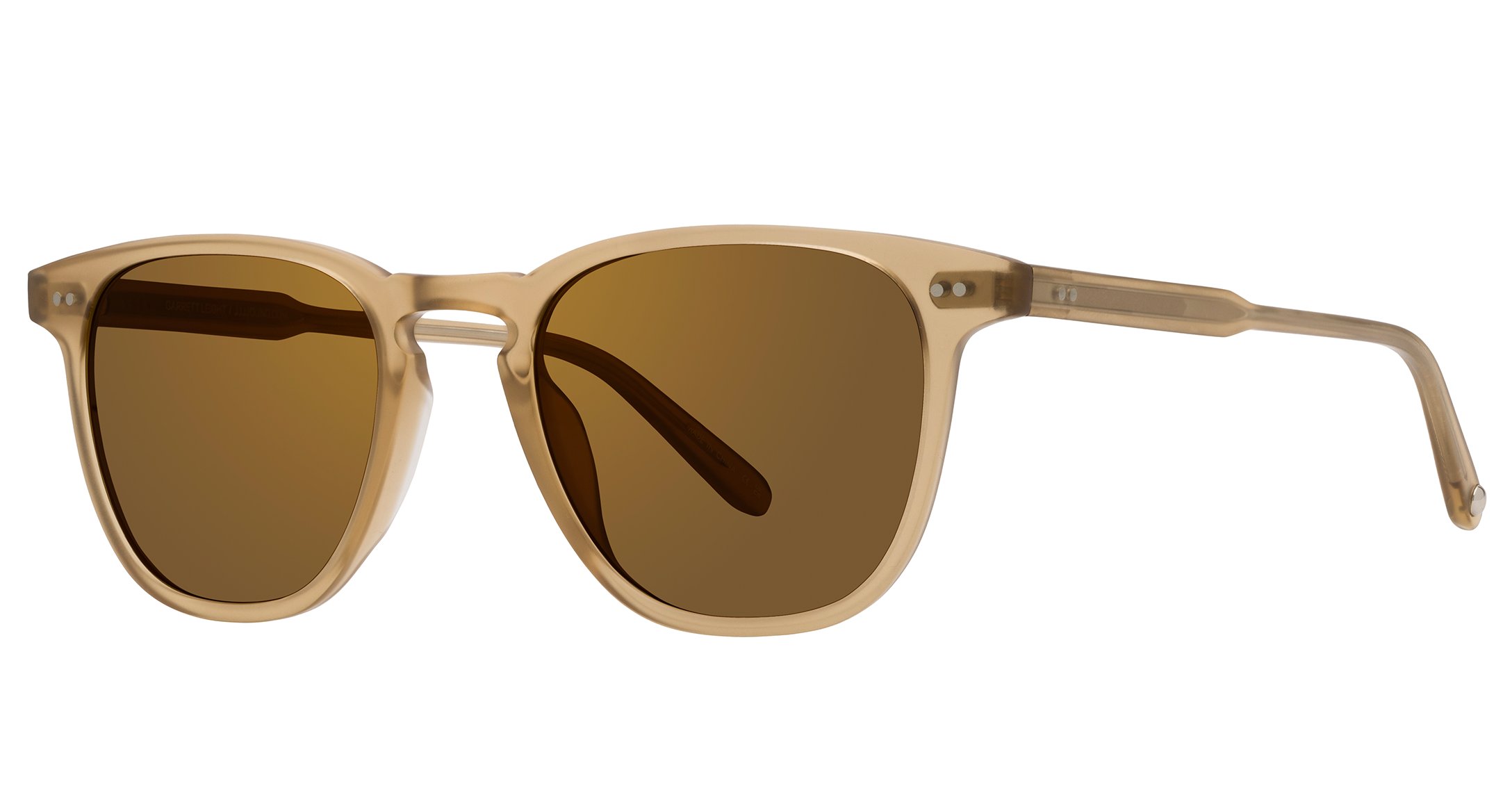 GLCO X JJJJOUND SUN - Matte Bottle Glass Brown alternate angle