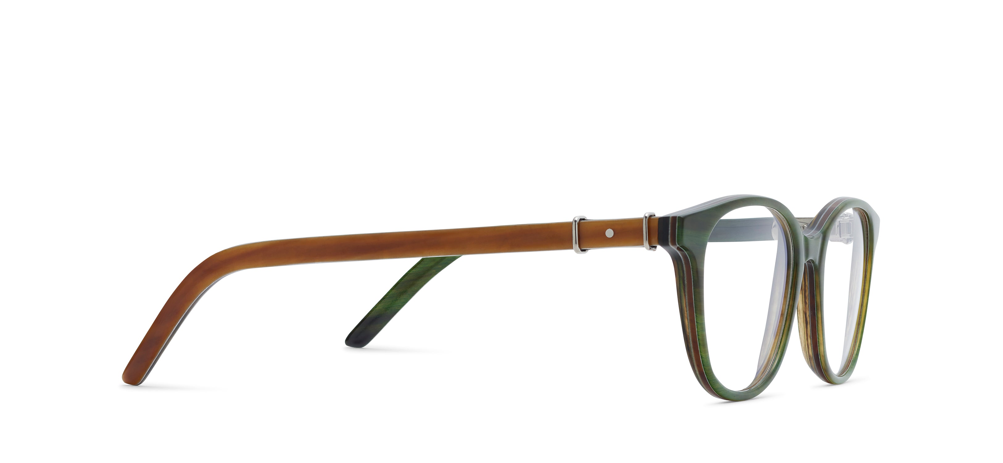 RMNYC 872 HORN - Green - Caramel 1377-2-1084 alternate angle