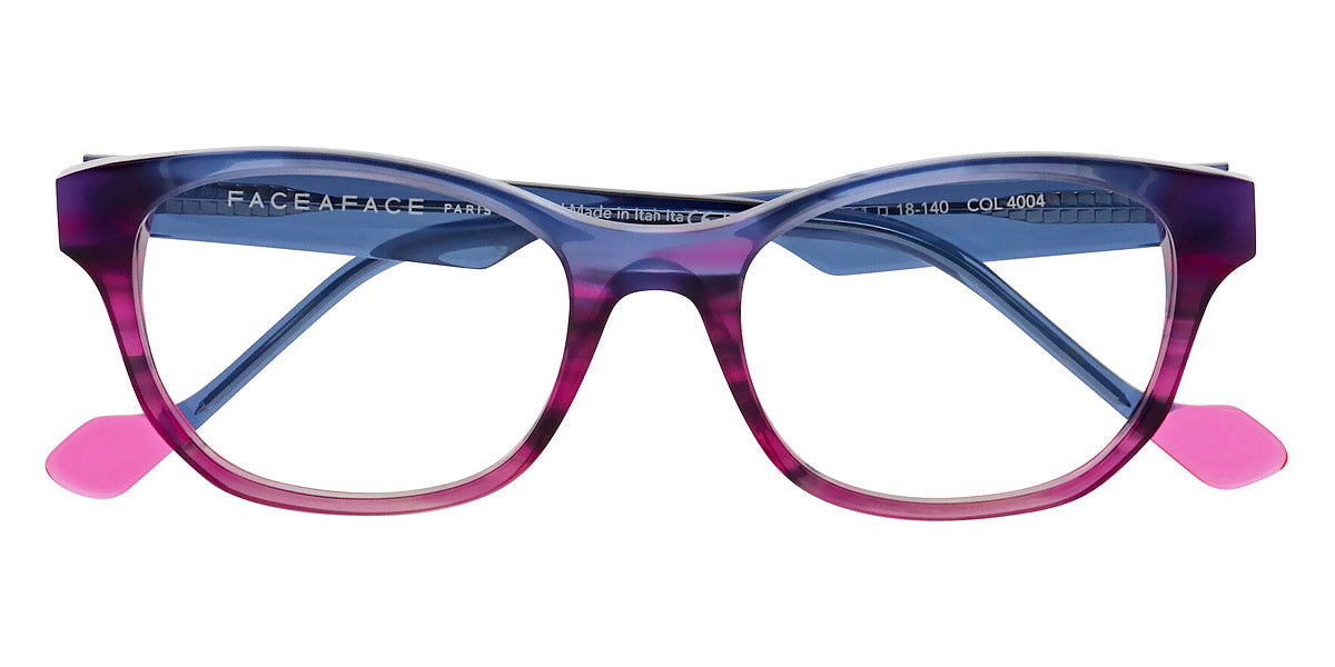 Gradient Smoked Blue to Fuschia