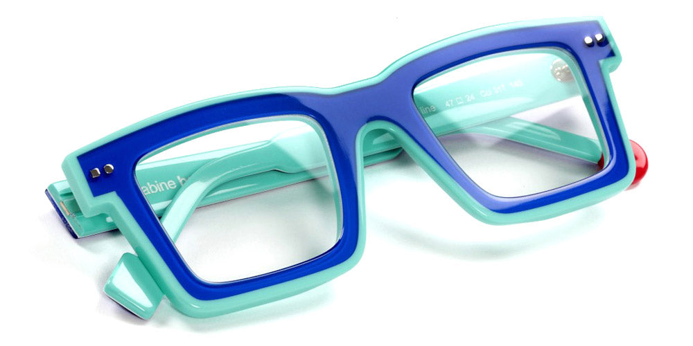 Shiny Translucent Klein Blue Glossy