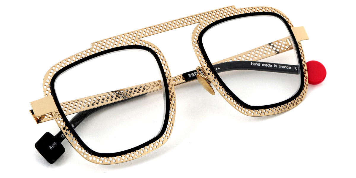 Pale Yellow Gold Polished Perforated