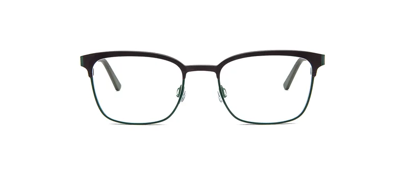 Brownish Black/Forest Green