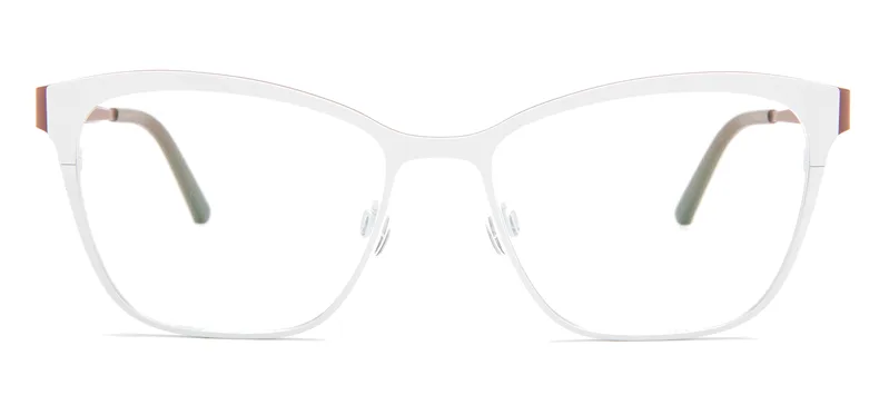 White/Pastel Brown