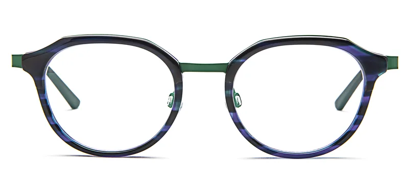 Bluish Purple/Blue Horn
