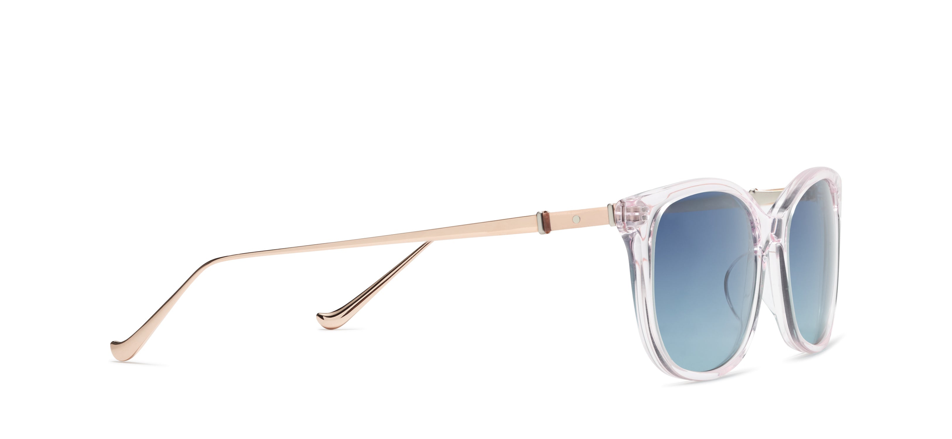 RMNYC 6007 - Pink Crystal / Rose Gold 432 alternate angle