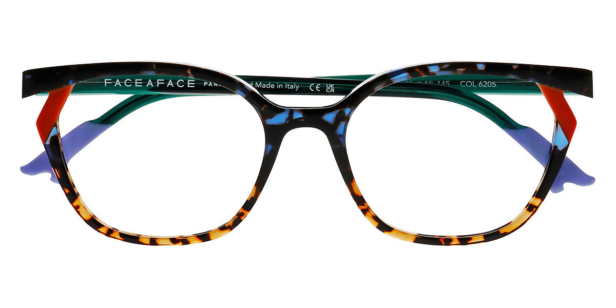 Blue Orange Gradient Tortoise