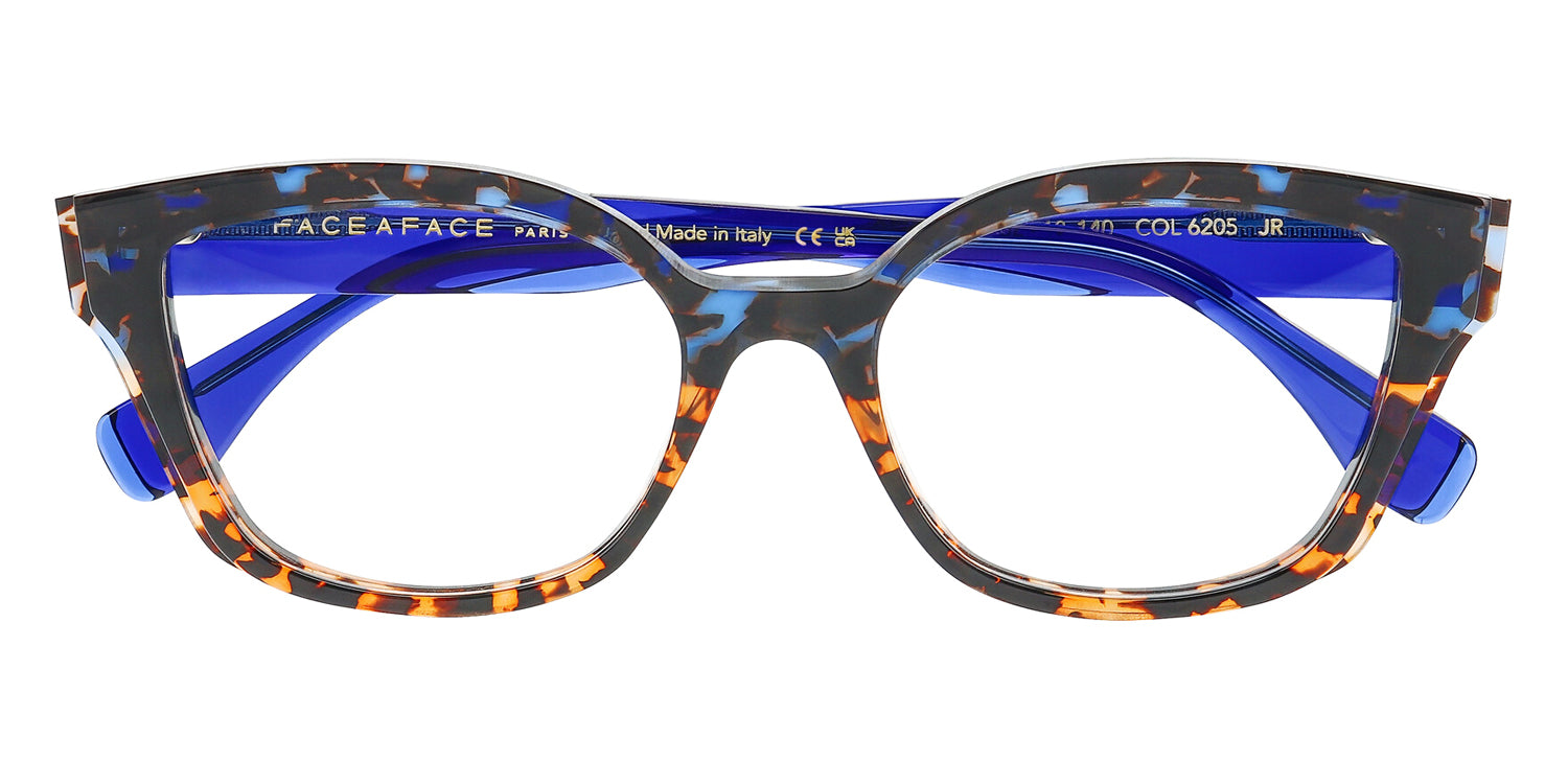 Blue Orange Gradient Tortoise