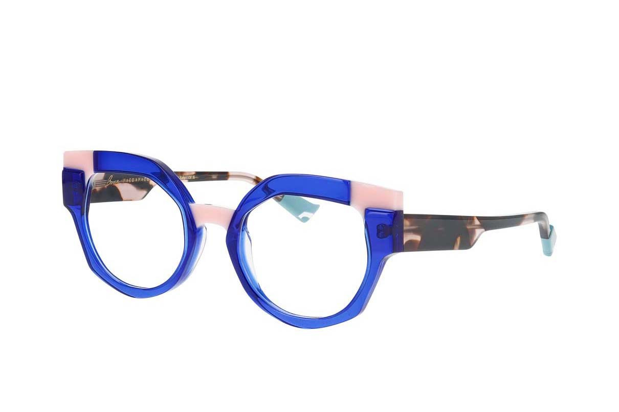 BOCCA CHANCE - 1682 Ultra Blue Transparent alternate angle
