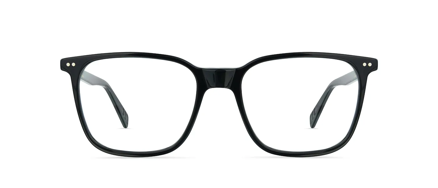 A11 459 01 black - front view | Lunor eyewear at Last Optical