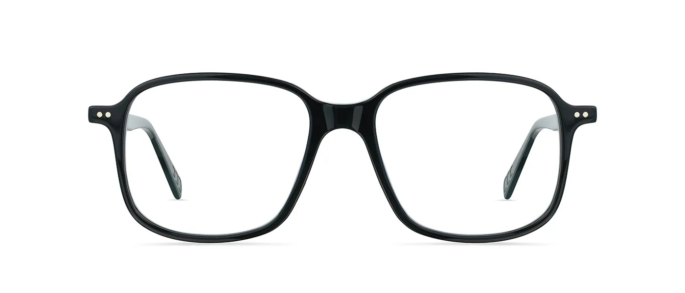 A11 460 01 black - front view | Lunor eyewear at Last Optical