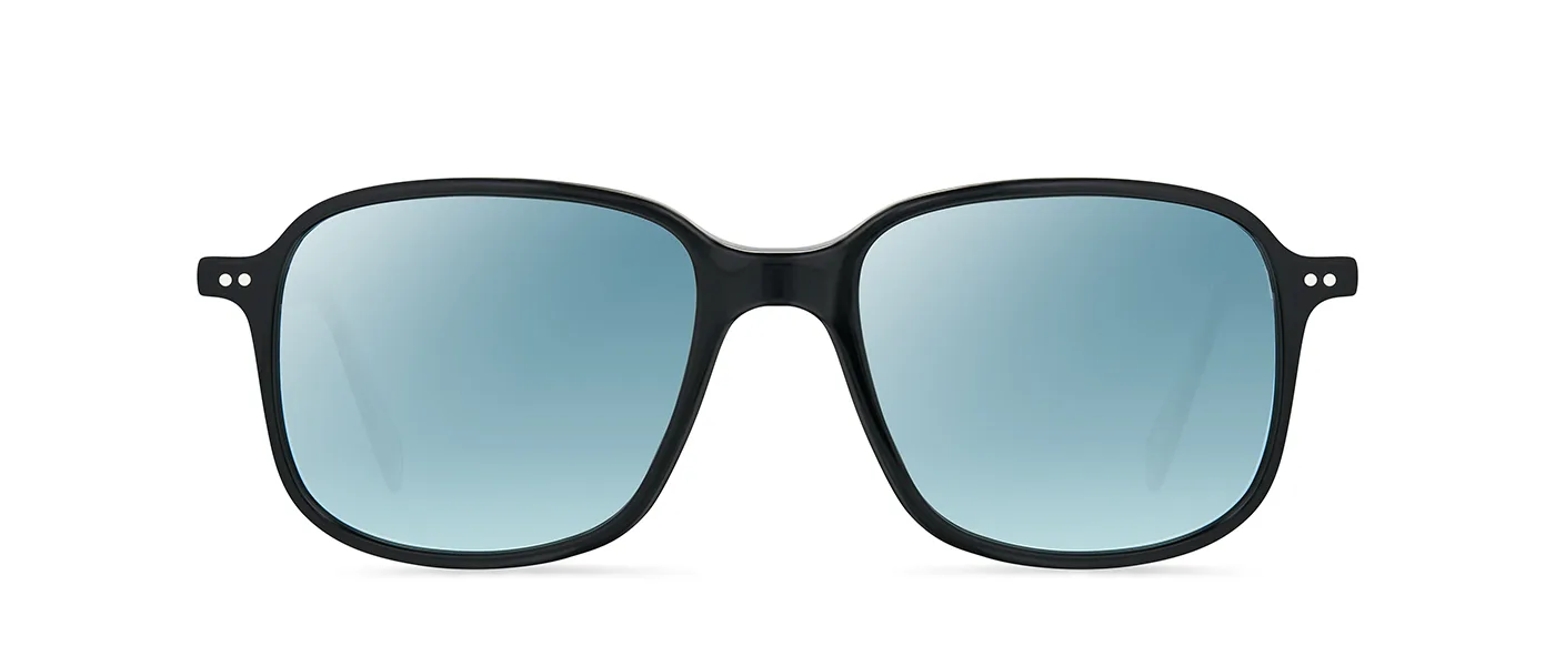 A11 SUN 460 01 black - front view | Lunor eyewear at Last Optical