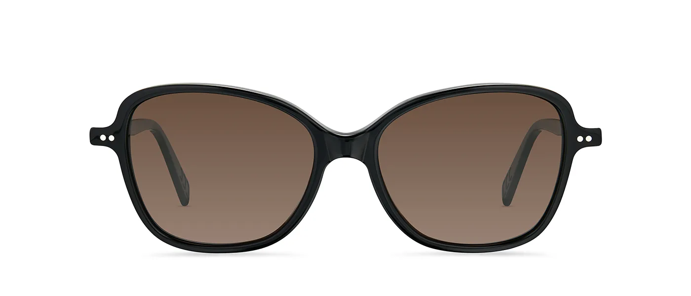 A11 SUN 461 01 black - front view | Lunor eyewear at Last Optical