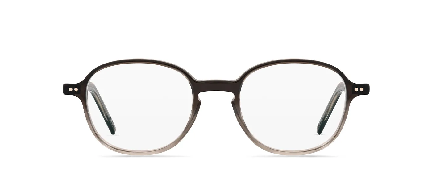 A12 508 70 sepia brown gradient - front view | Lunor eyewear at Last Optical
