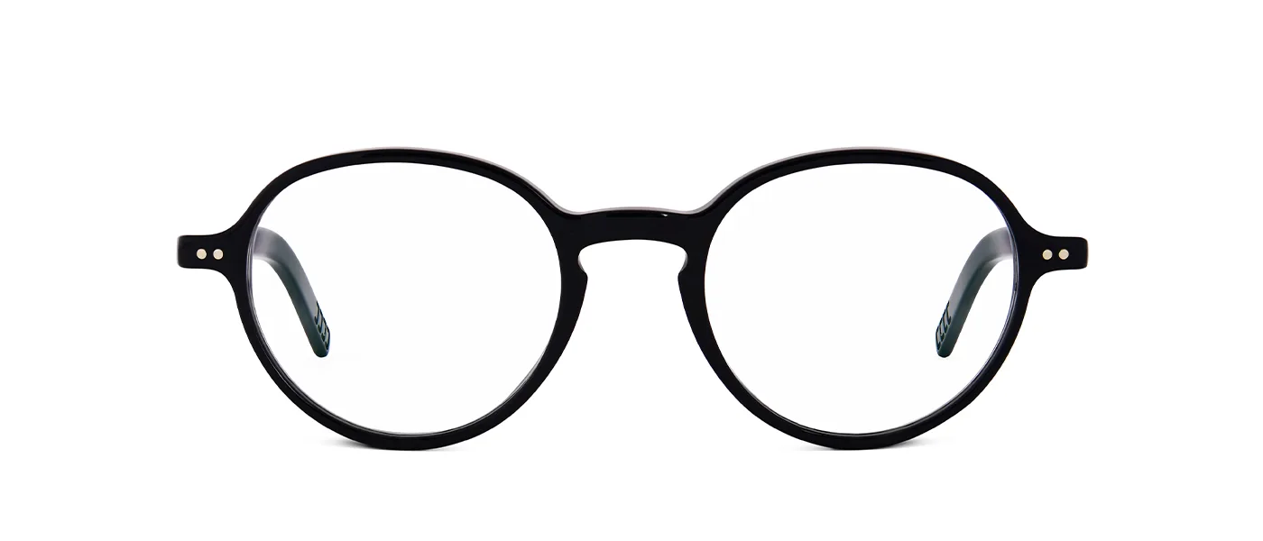 A12 509 01 black - front view | Lunor eyewear at Last Optical