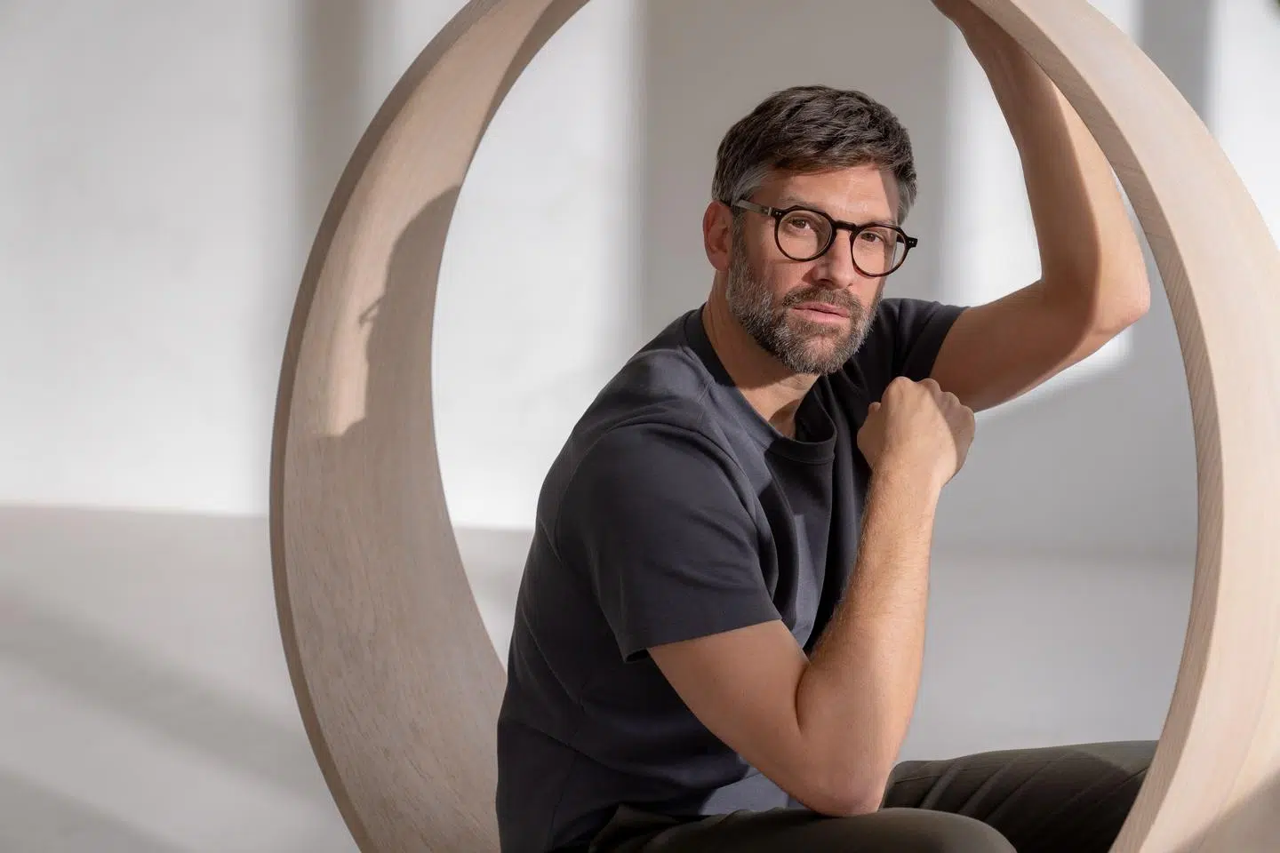 A14 706 02 dark havana - front view | Lunor eyewear at Last Optical