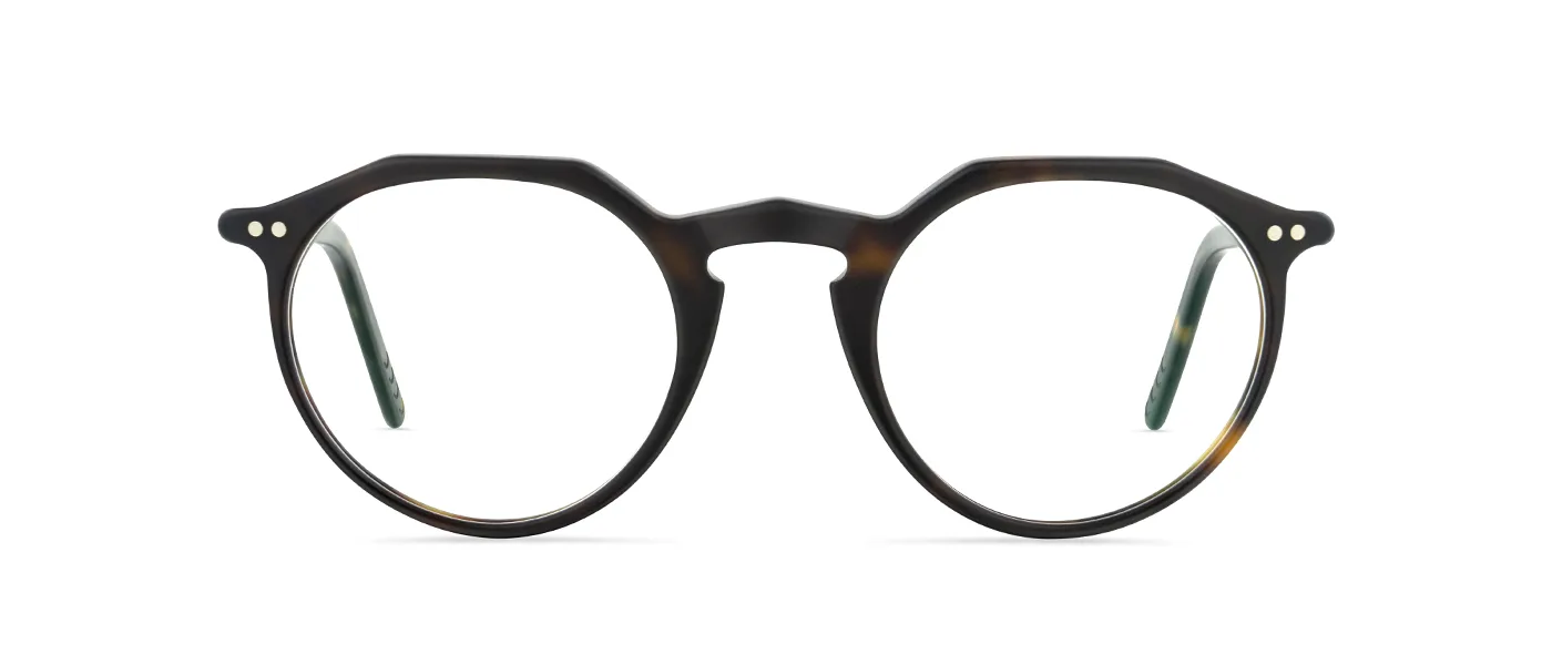 A5 237 02m dark havana matte - front view | Lunor eyewear at Last Optical