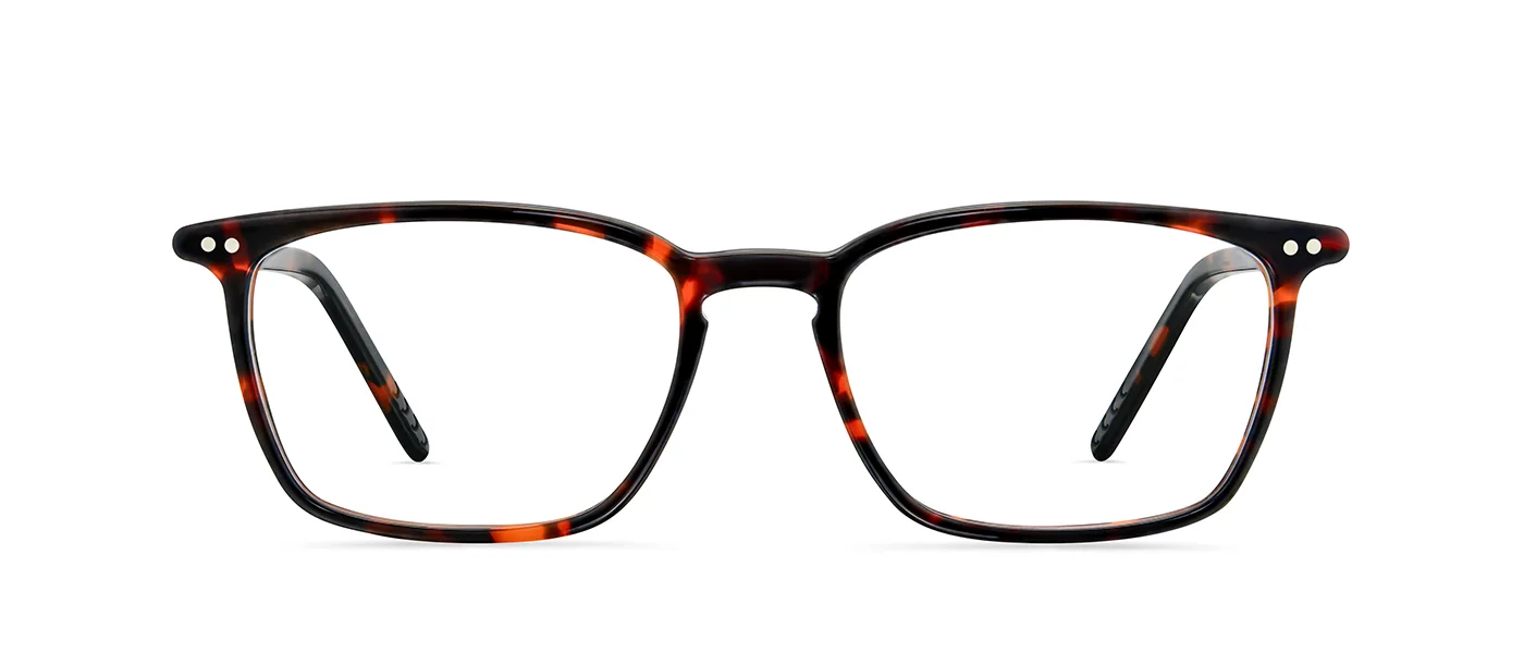 A5 605 86 Havanna 94 Dunkelbraun - front view | Lunor eyewear at Last Optical