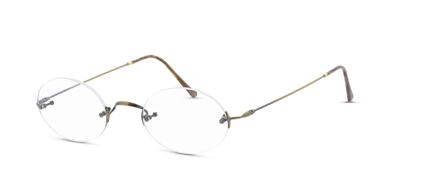 CLASSIC OVAL M - AG antique gold alternate angle