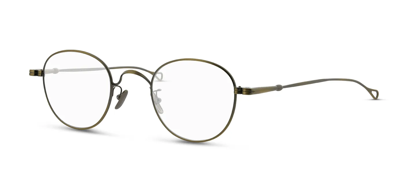M5 06 AG Col. AG – antique gold - view 3 | Lunor eyewear at Last Optical