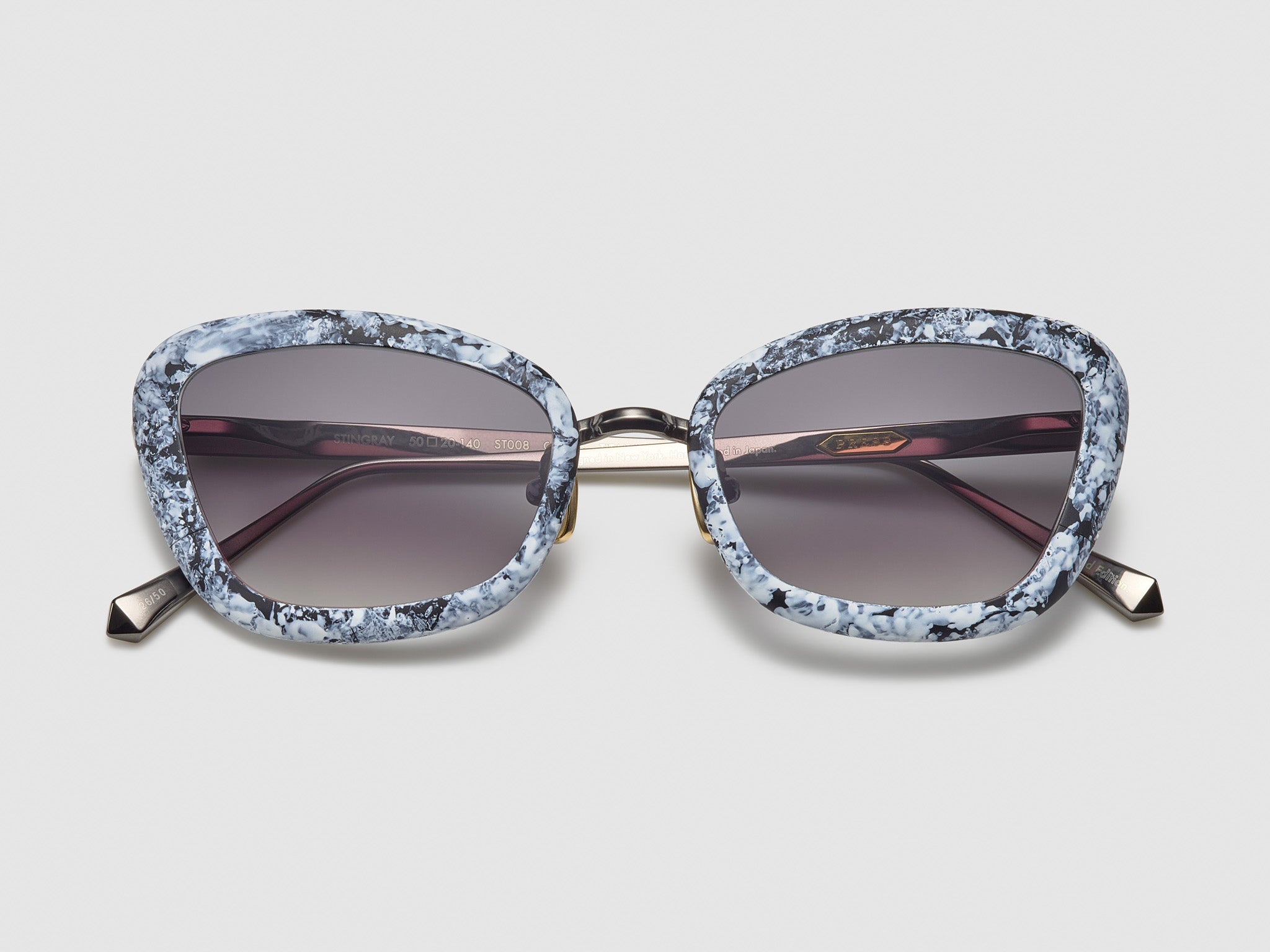 White Marble / Ruthenium - ST008