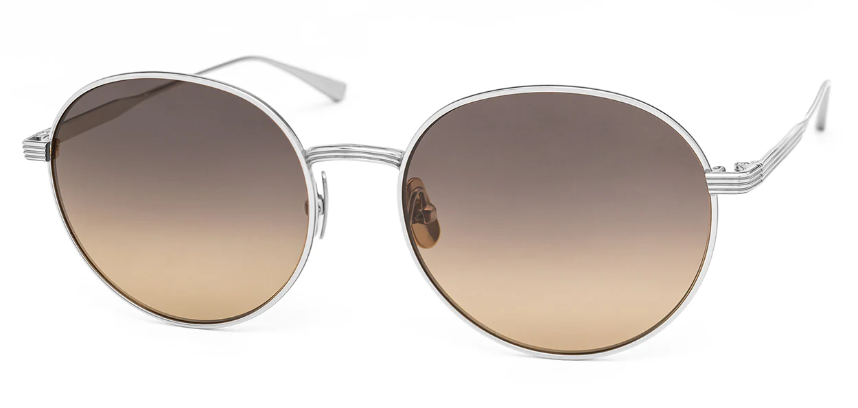 A'maree's Trois - Traditional Silver | Polarized Lovers Soul Gradient Lens alternate
