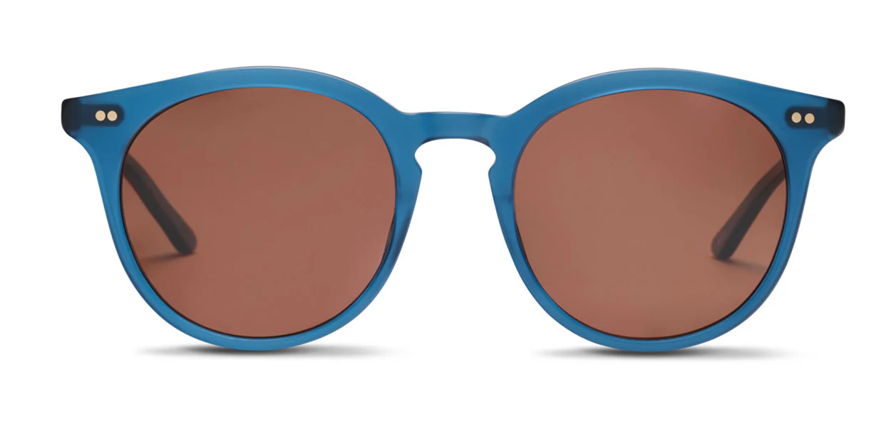 Matte Indigo | Polarized CR39 Brown Lens