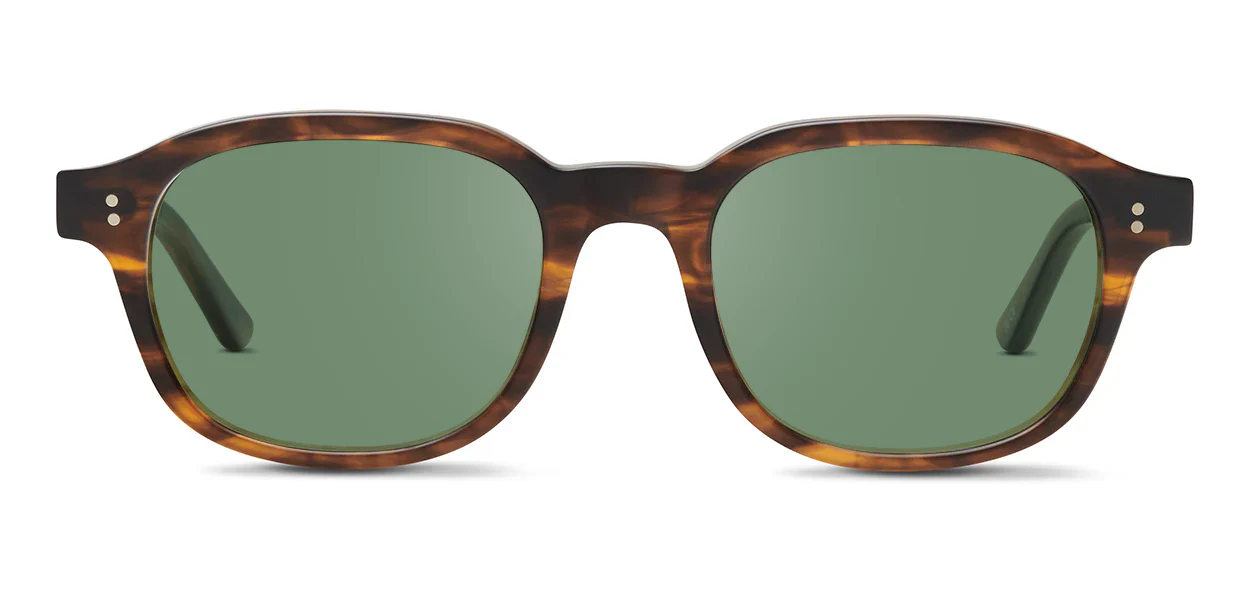 Matte Amber Glacier | Polarized CR39 G-15 Lenses