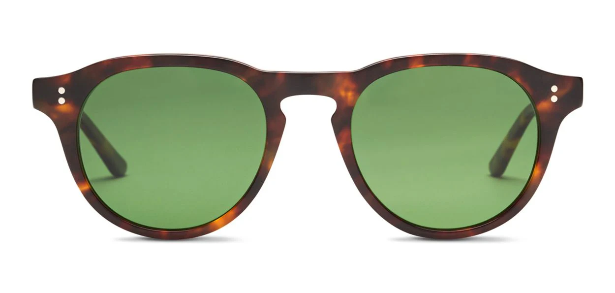 Matte Antique Leaves | Polarized Glass Forest Green Lens