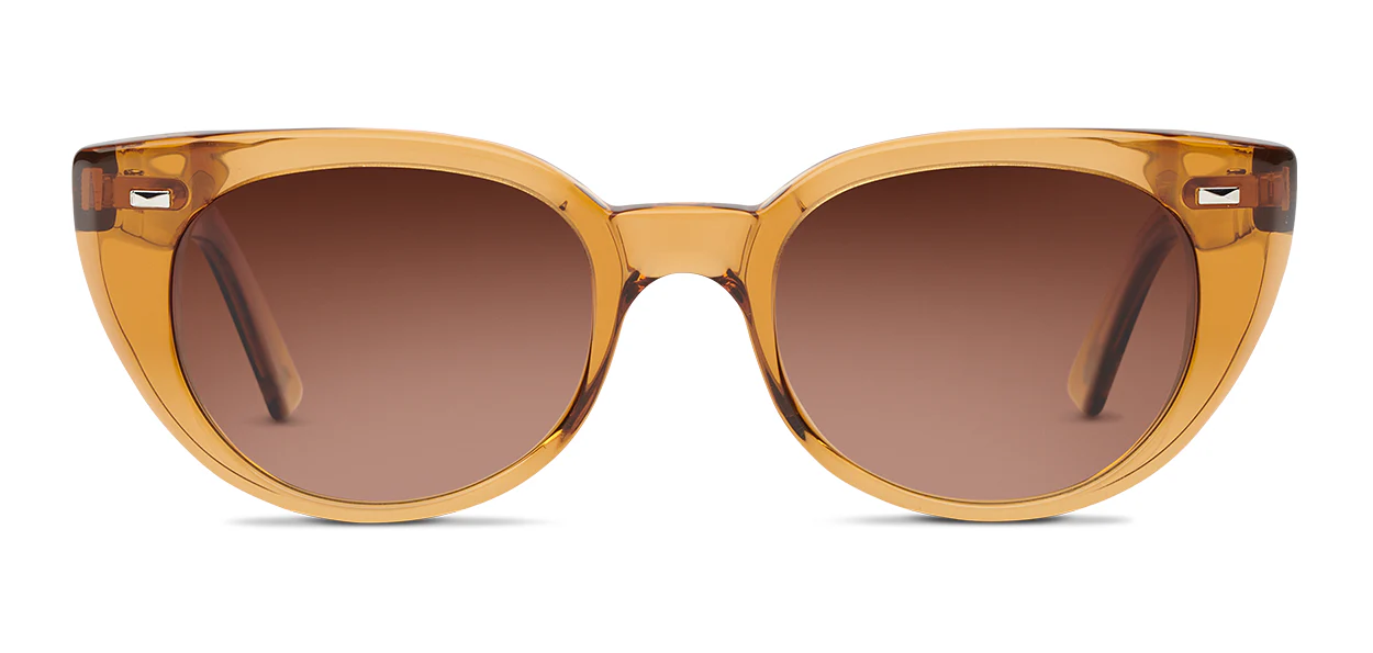 Whiskey | Polarized CR39 Brown Gradient Lens