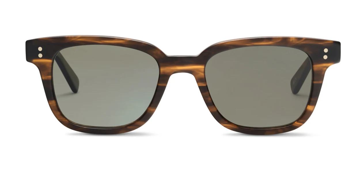 Matte Amber Glacier | Polarized CR39 G-15 Lenses
