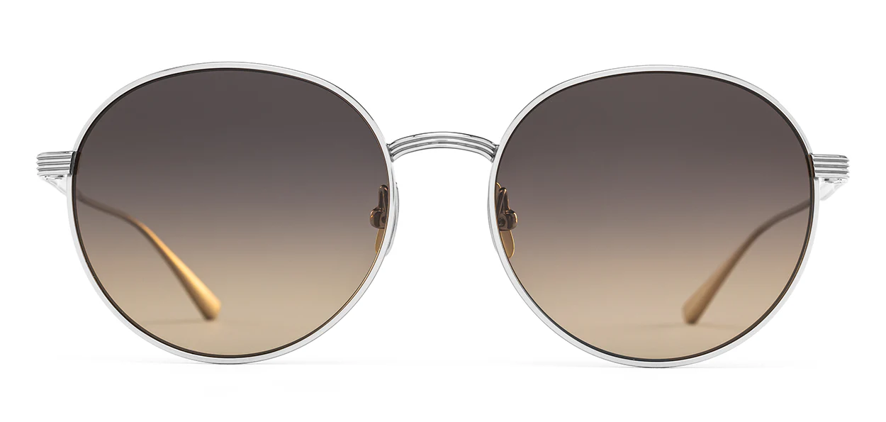 A'maree's Trois - Traditional Silver | Polarized Lovers Soul Gradient Lens
