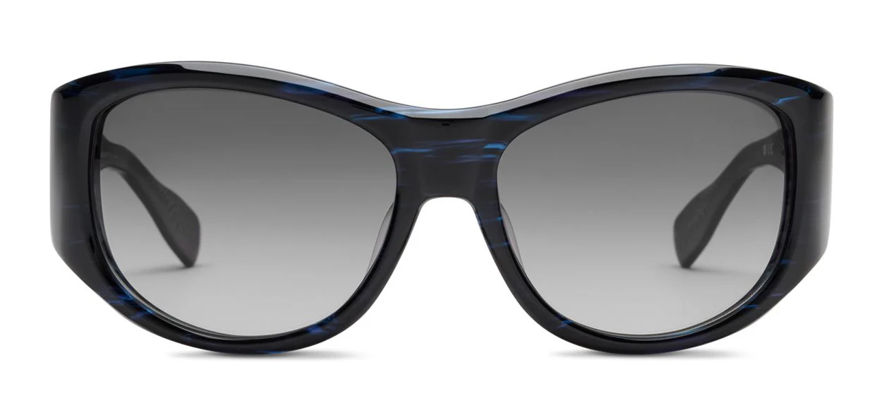 Blue Tortoise | Polarized CR39 Grey Gradient Lens