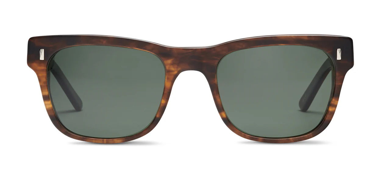 Matte Amber Glacier | Polarized Glass G-15 Lens