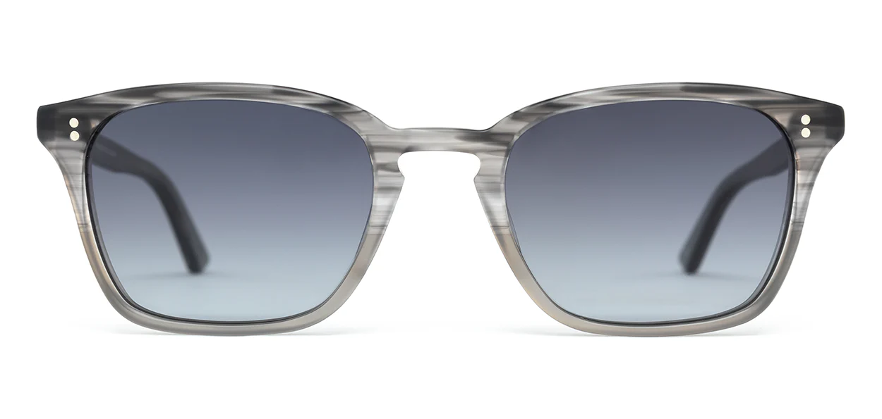 Matte Asphalt Grey | Polarized CR39 Grey Gradient Lens